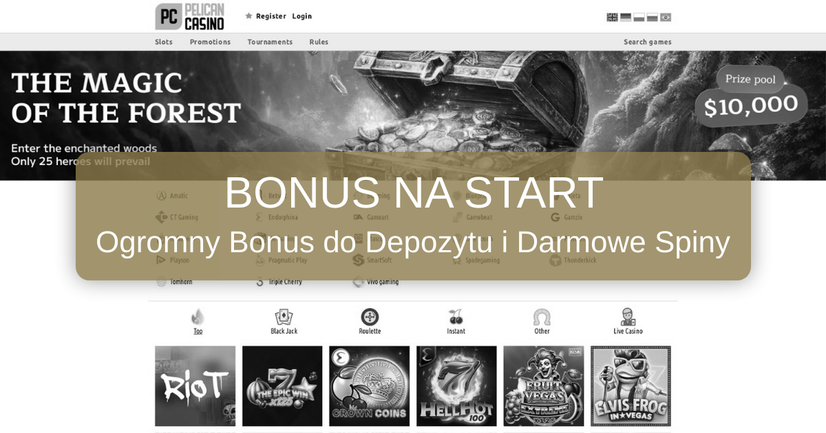 Pelican Casino welcome bonus